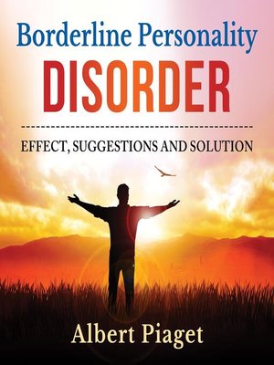 cover image of BORDERLINE PERSONALITY DISORDER